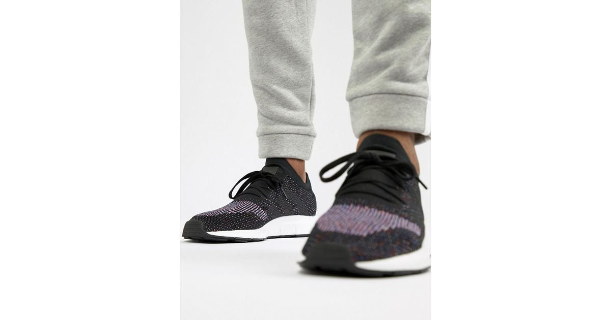 Adidas Originals Swift Run Primeknit Trainers In Black Cq2894 for men Herren Adidas Swift Run Primeknit Trainers Primeknit