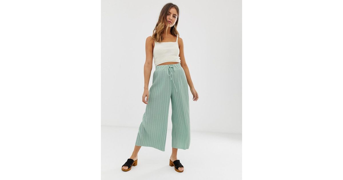 bershka green cargos