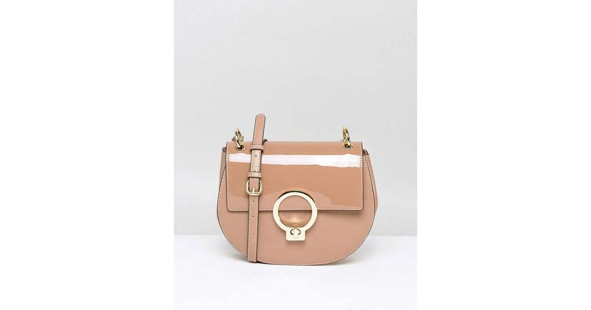 Lyst Faith Metalwork Cross Body Bag In Pink