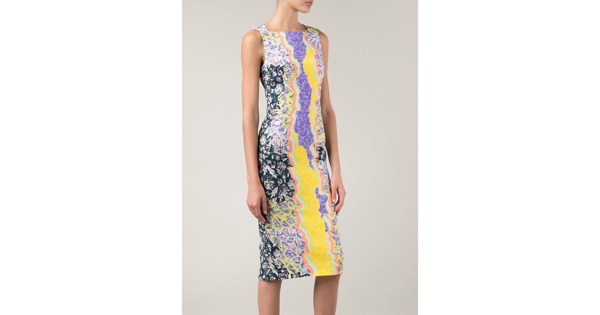 Lyst Peter Pilotto Kia Canary Dress