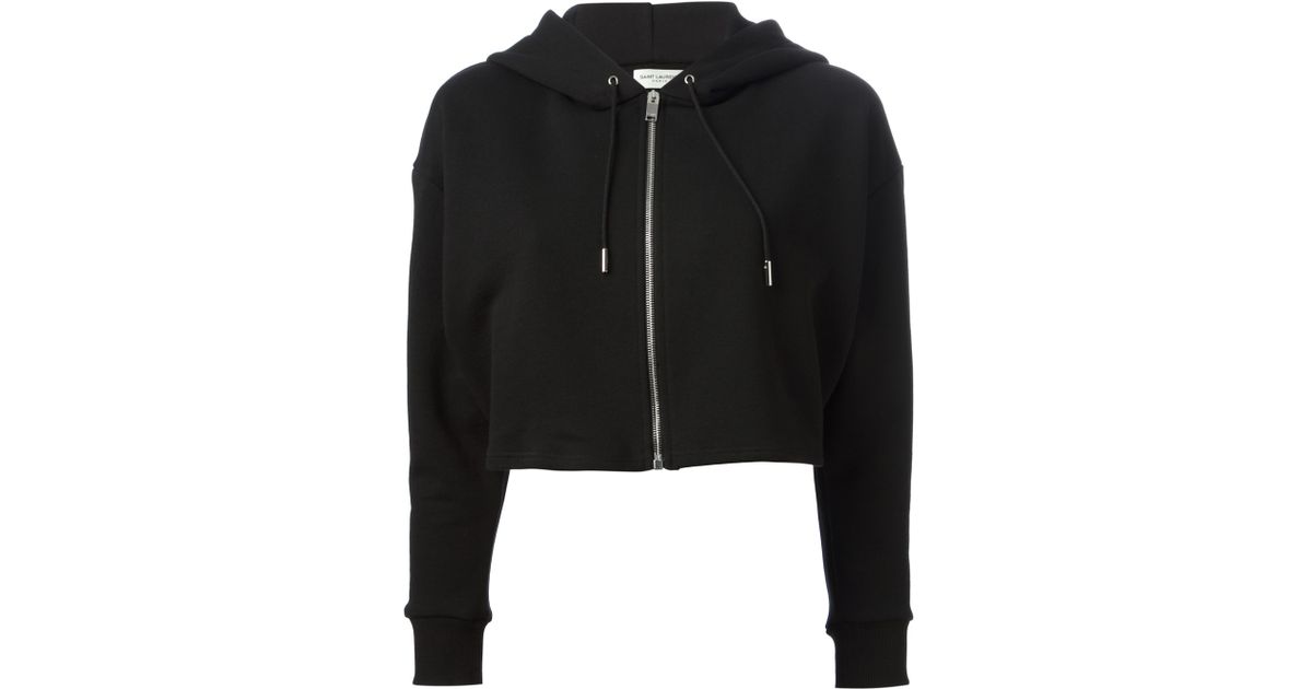 black ysl hoodie