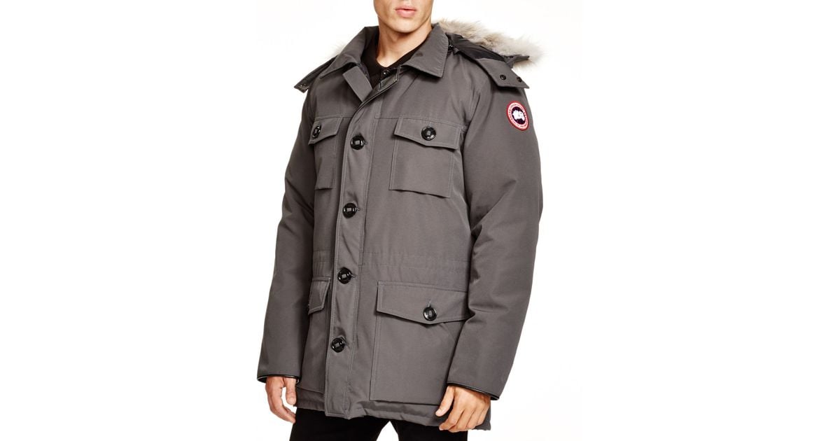 Canada Goose victoria parka outlet authentic - Canada goose Banff Parka in Gray (Graphite) | Lyst