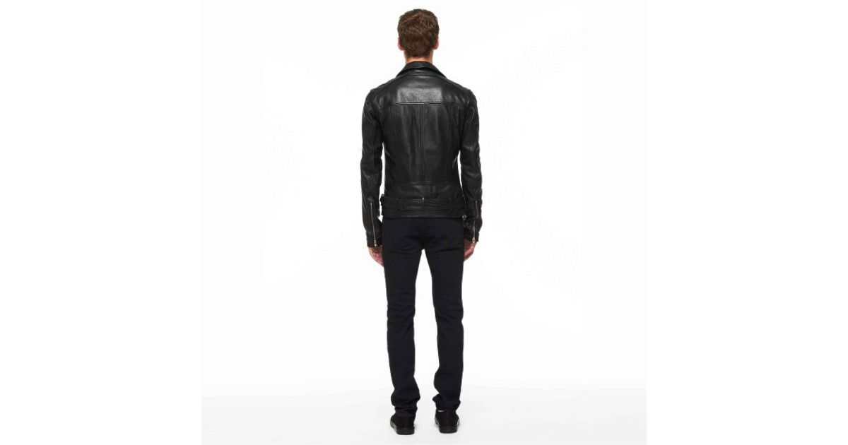 Lyst Lamarque Enforcer Mens Moto Jacket With Studs In Black Lyst Lamarque Enforcer Mens Moto Jacket With Studs In Black For Men