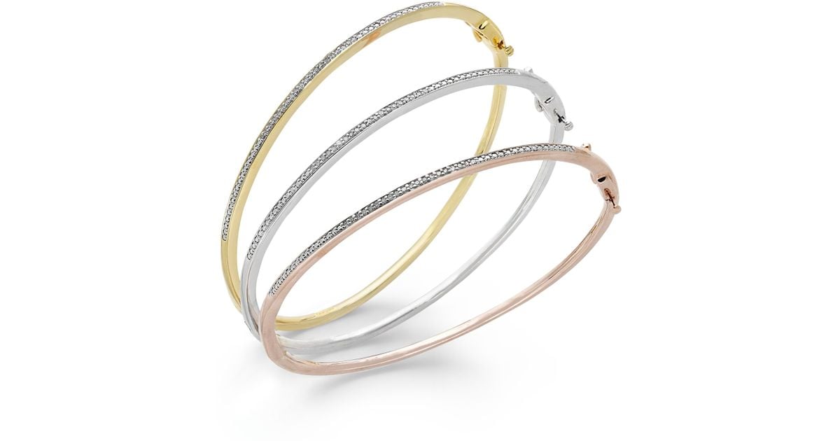 Trio Stackable Rose Gold Silver Gold Rings Trio Stackable Rose Gold Silver Gold Rings