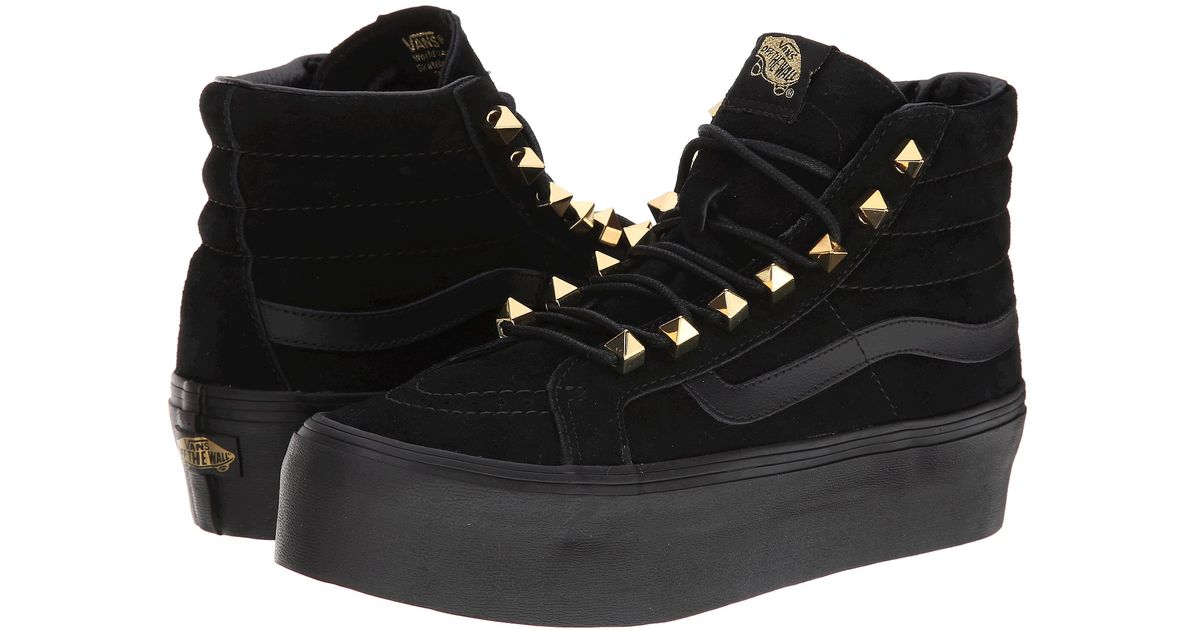 vans sk8 hi platform black vans sk8 hi platform black