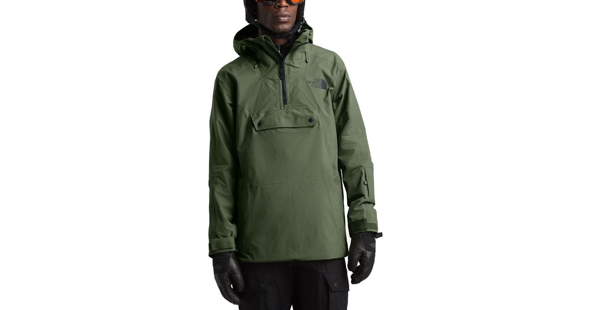 The North Face Synthetic Silvani Anorak Jacket in Green for Men - Lyst