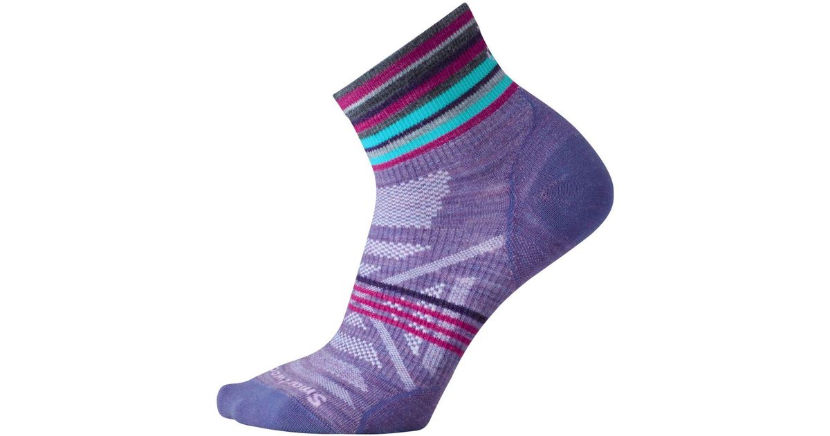Lyst Smartwool Phd Outdoor Ultra Light Pattern Mini Sock In Purple Lyst Smartwool Phd Outdoor Ultra Light Pattern Mini Sock In Purple For Men