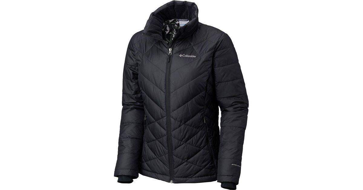 Columbia Synthetic Heavenly Jacket in Black - Save 1% - Lyst