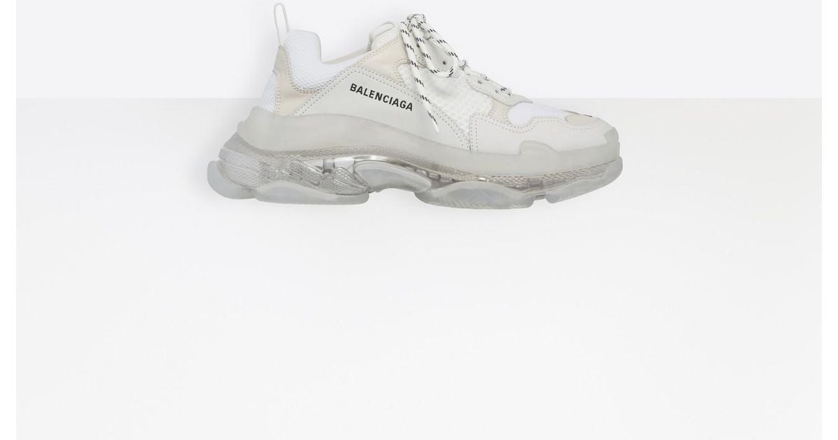 Amazon com Balenciaga Gray Multi Color Triple S Sneakers