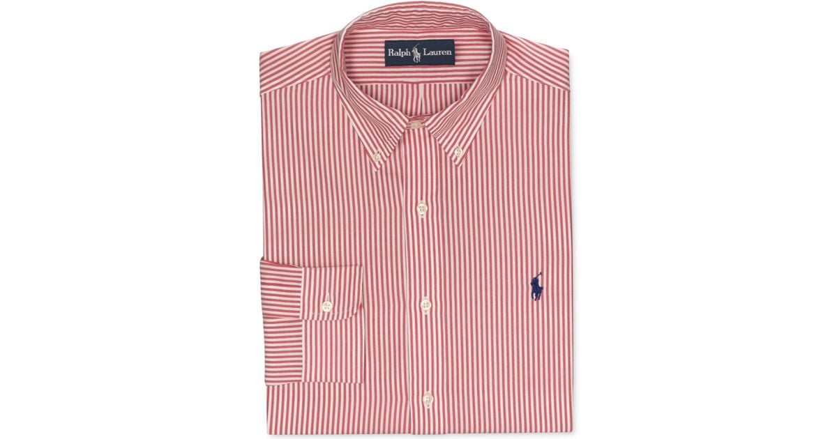 red and white polo ralph lauren shirt