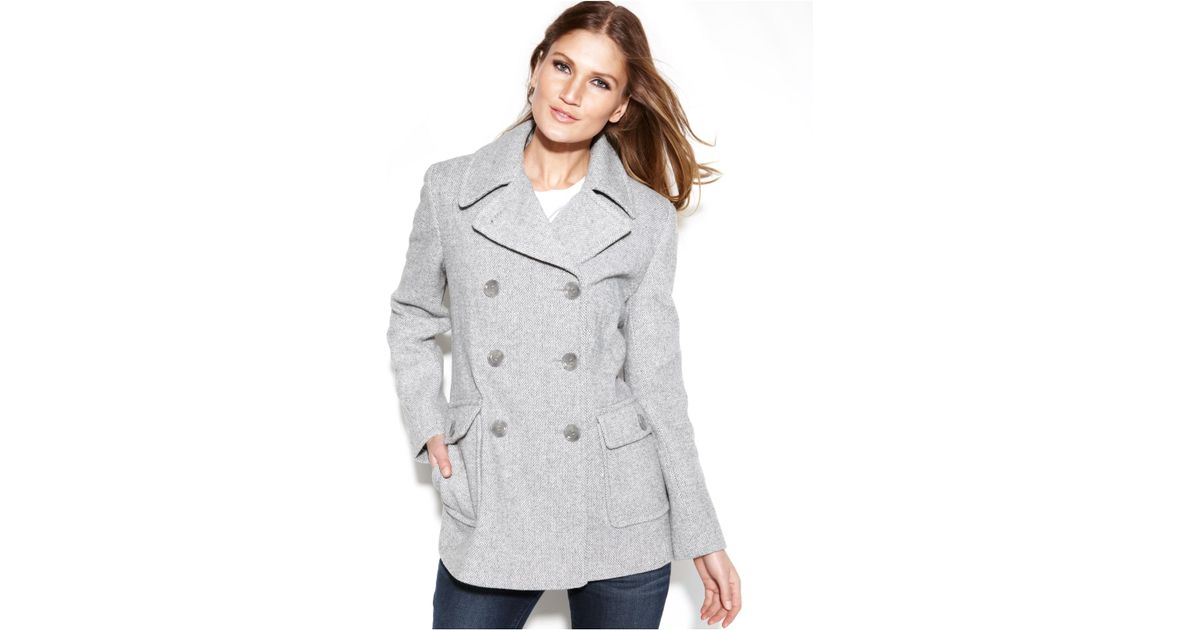 calvin klein ladies pea coat