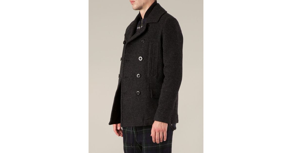 Double Pea Coats Are Like Rainbows Polo Ralph Lauren Deckhouse Pea Coat In Blue For Men Lyst