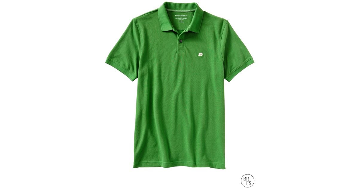 banana republic polo elephant