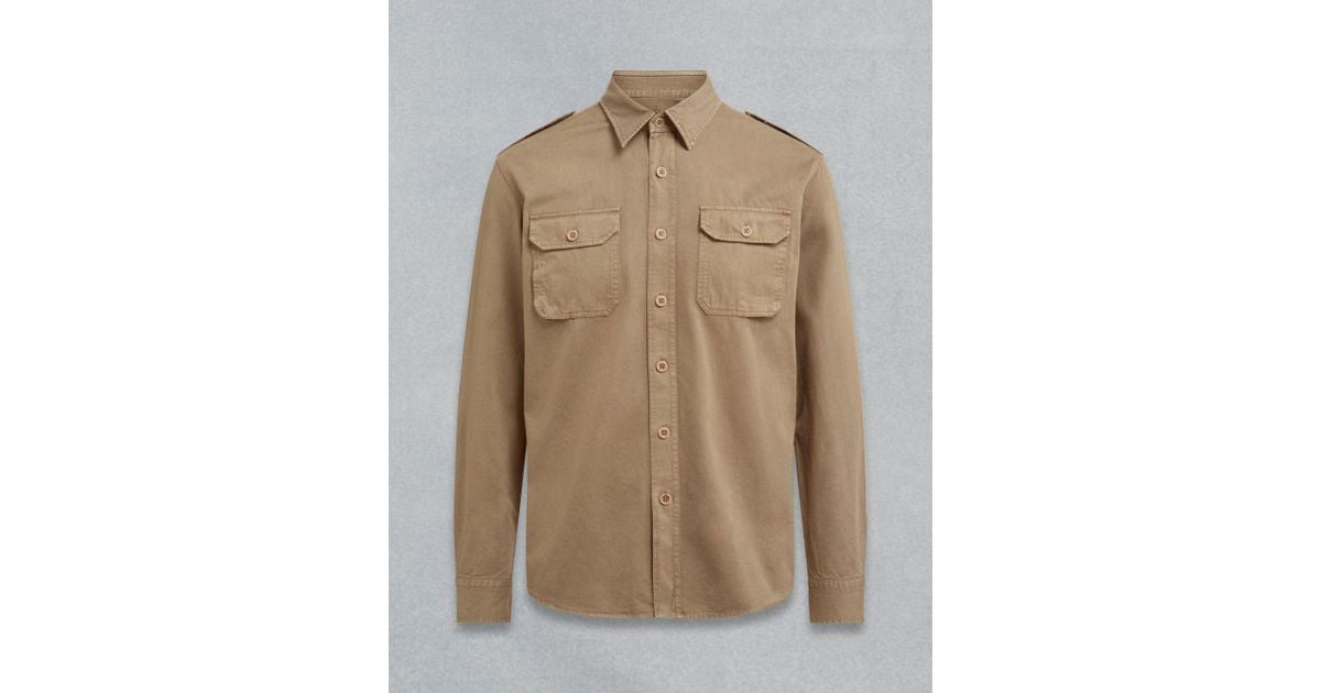belstaff officer shirt