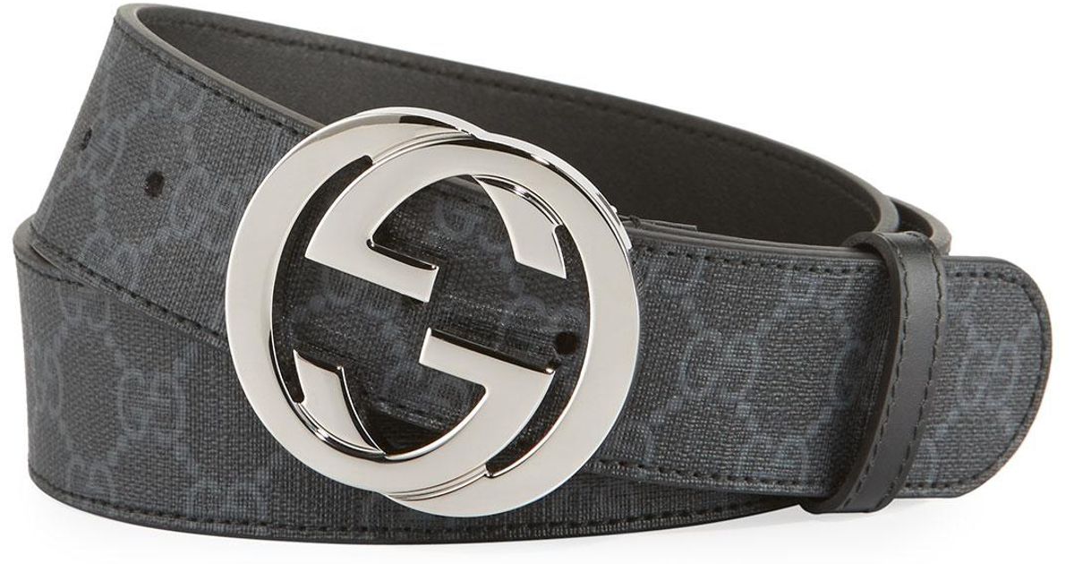 gg supreme belt black