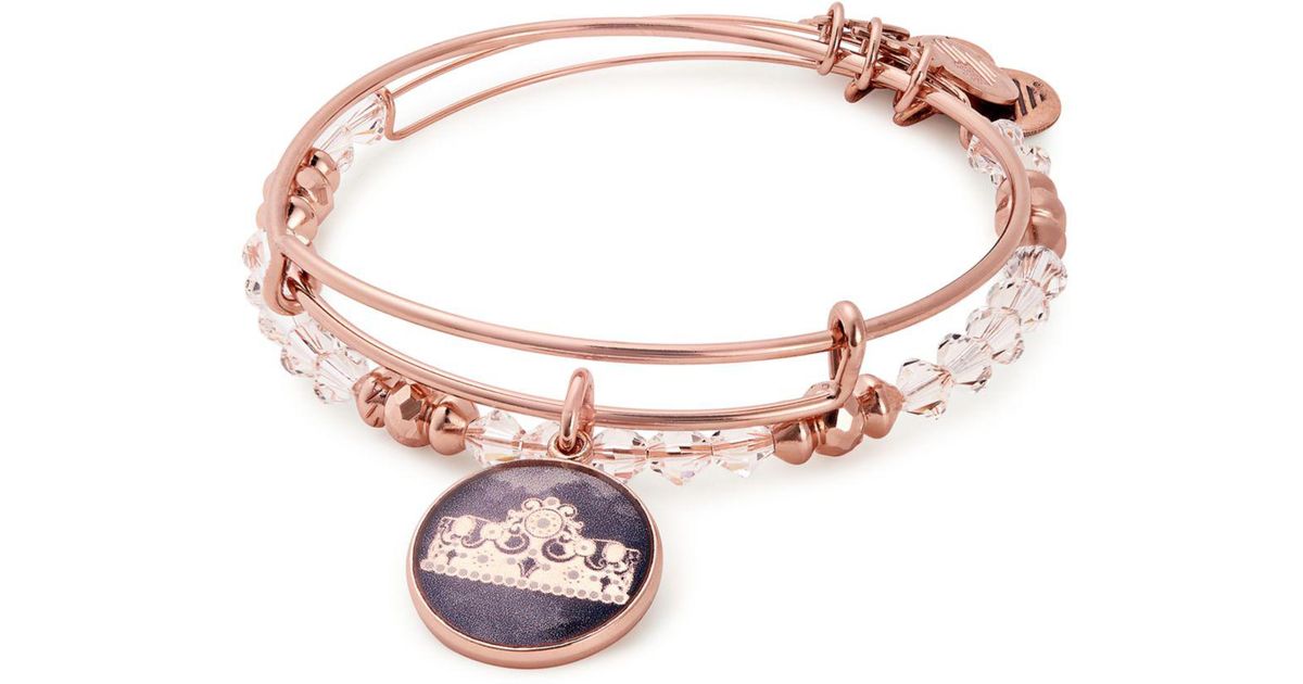 Lyst Alex And Ani Queen S Crown Expandable Bracelets