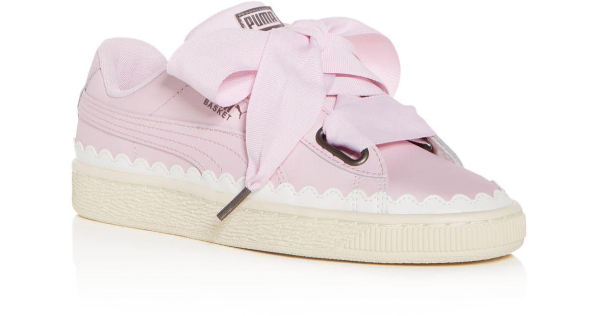 puma heart lace