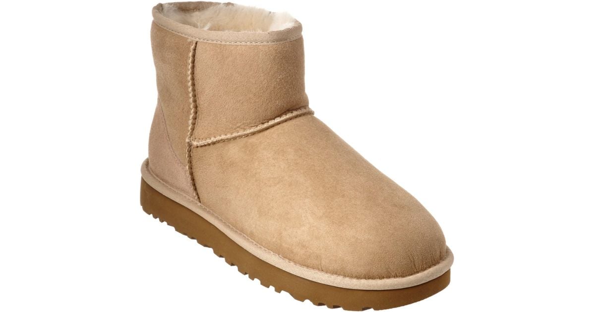 Ugg Women's Classic Mini Ii Water-resistant Twinface Sheepskin Boot in ...