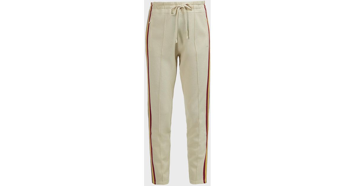 Étoile Isabel Marant Darion Knit Track Pants in Natural - Lyst
