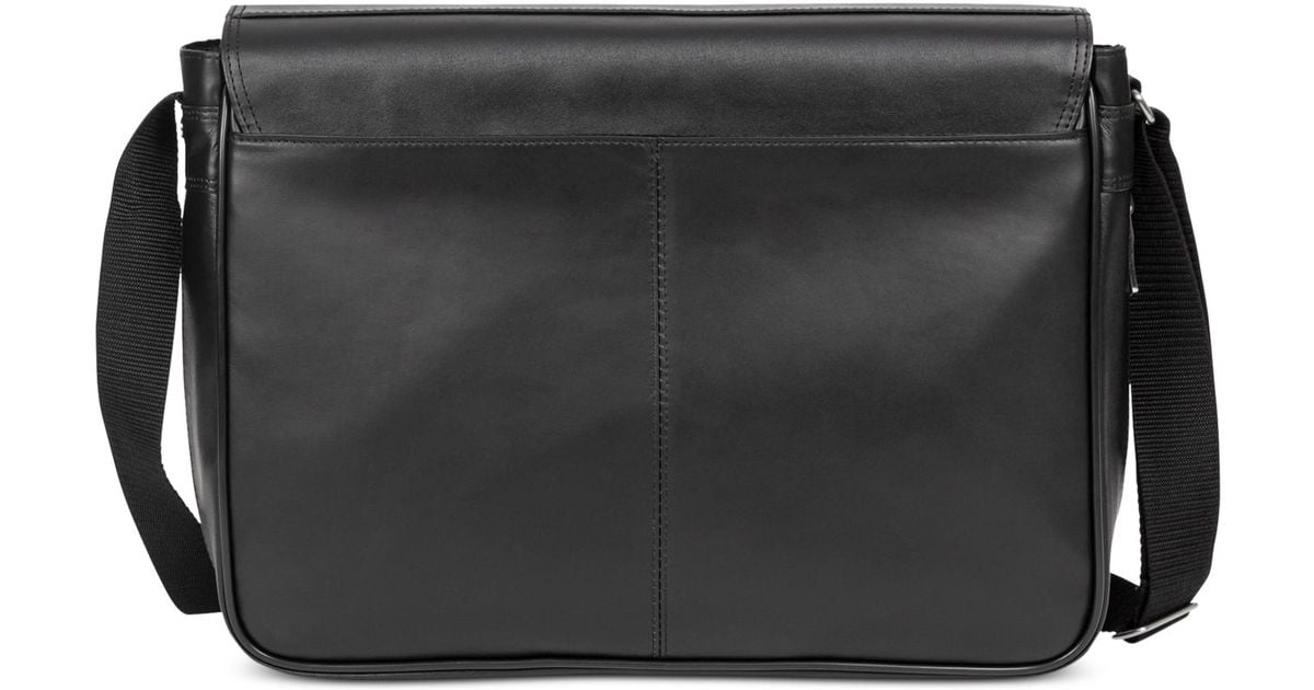Lyst Kenneth Cole Reaction Manhattan Leather What A Bag Expandable Lyst Kenneth Cole Reaction Manhattan Leather What A Bag Expandable Flapover 15 Computer Messenger In Black For Men