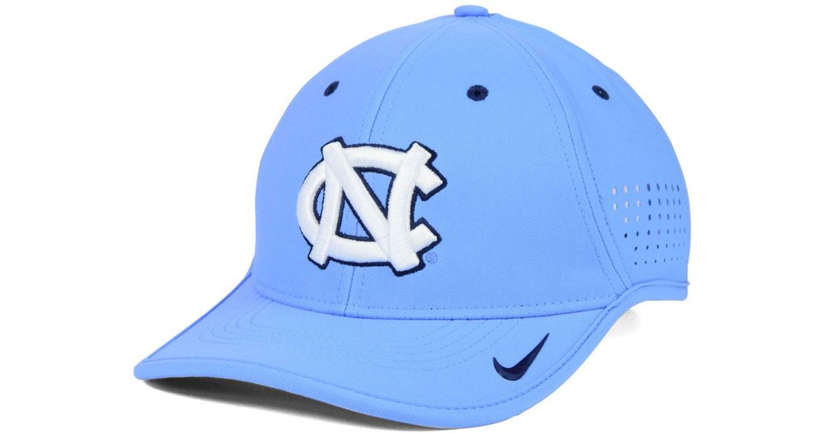 Nike North Carolina Tar Heels Dri-fit Coaches Cap in Blue for Men ...