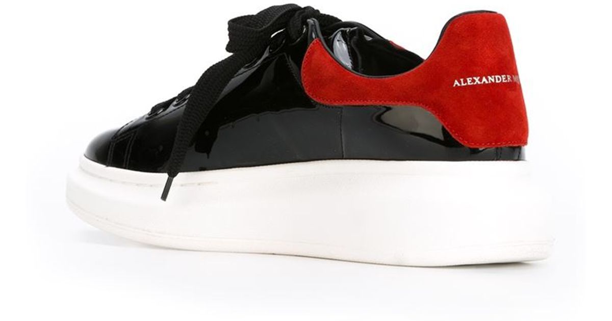 black and red mcqueens