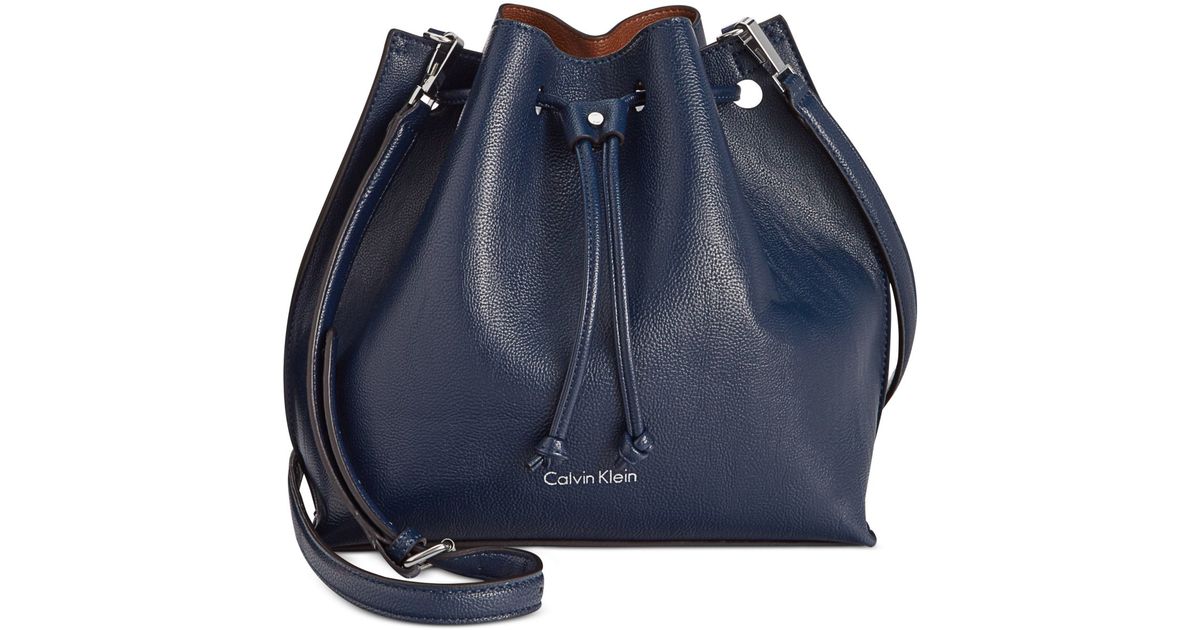 calvin klein drawstring bag