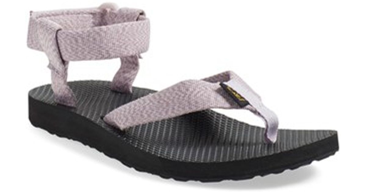 Lyst Teva 'original' Sport Thong Sandal in Purple