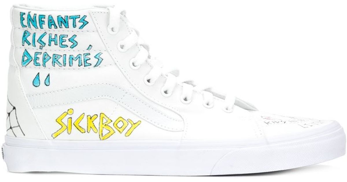 vans sk8 hi enfant brun