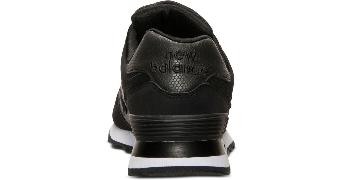 mens new balance 574 stealth nubuck casual shoes mens new balance 574 stealth nubuck casual shoes