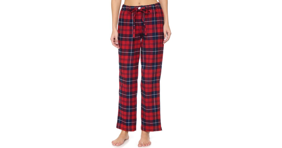 kids plaid pajama pants