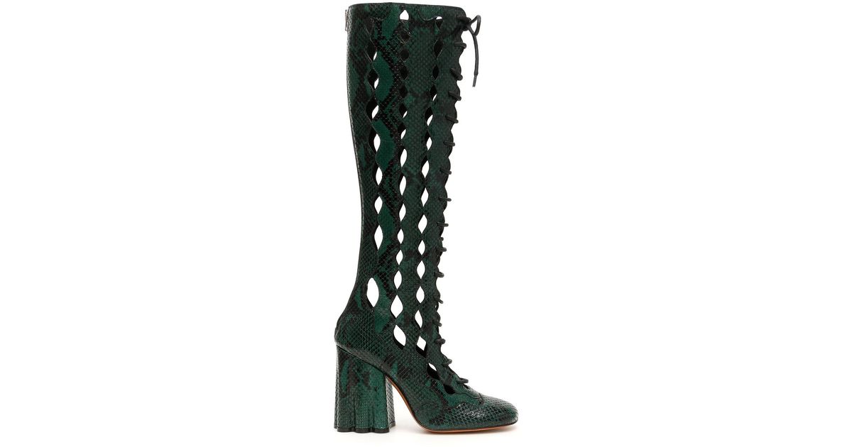 marni python boots