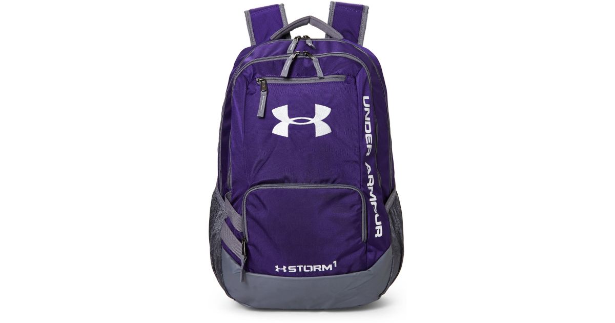 purple under armour backpack