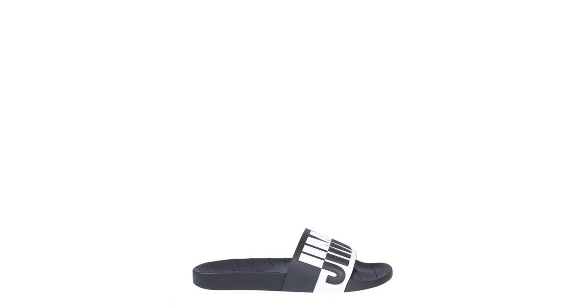 Lyst - Jimmy Choo Rey Slides in Black for Men