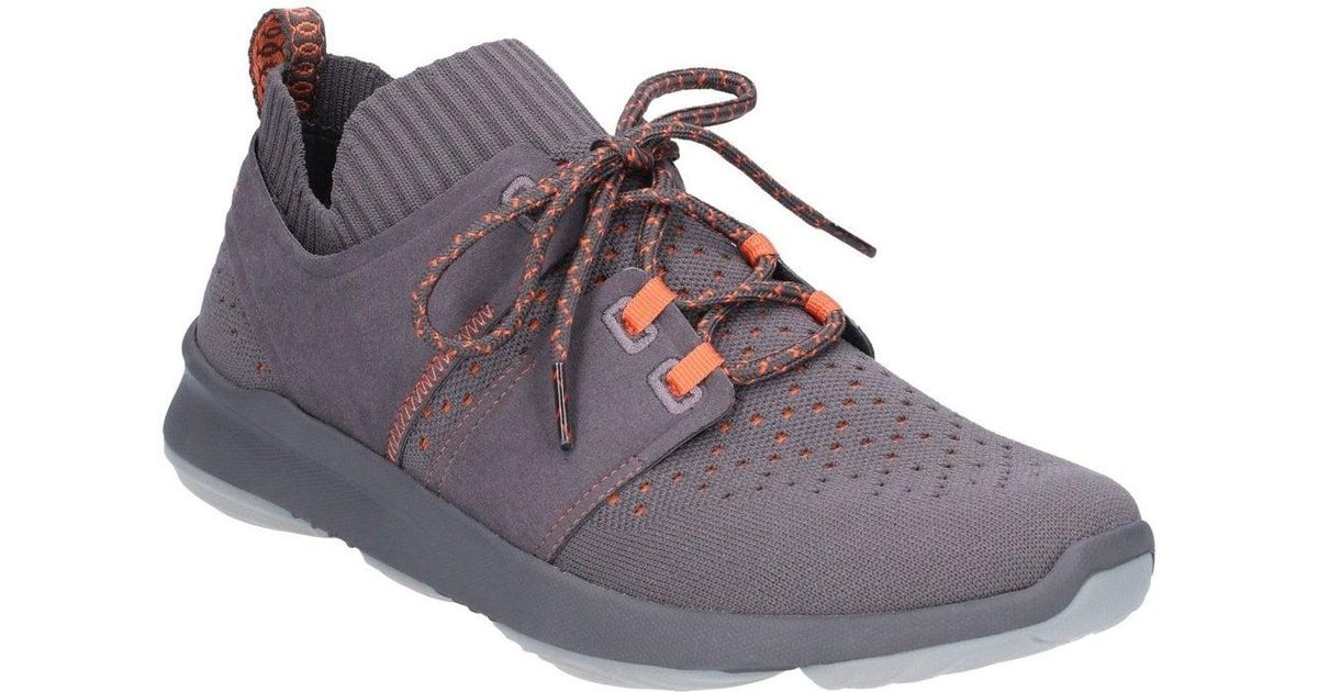 Hush Puppies World Mens Lace Up Sports Shoes in Gray for Men - Lyst