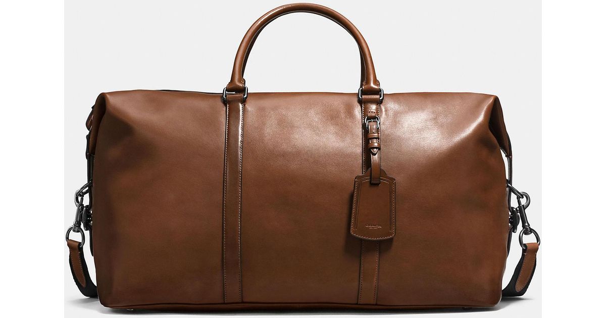 coach men's duffle bag luggage