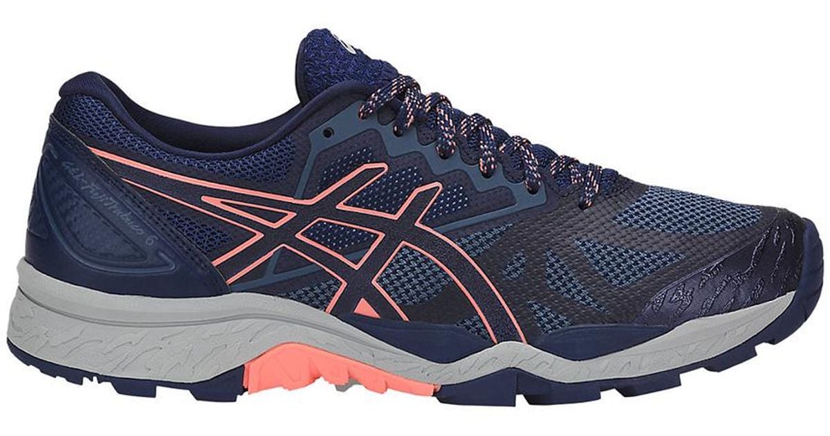 Asics Lace Gelfuji Tracbuco 6 Trail Running & Hiking Shoes in Indigo