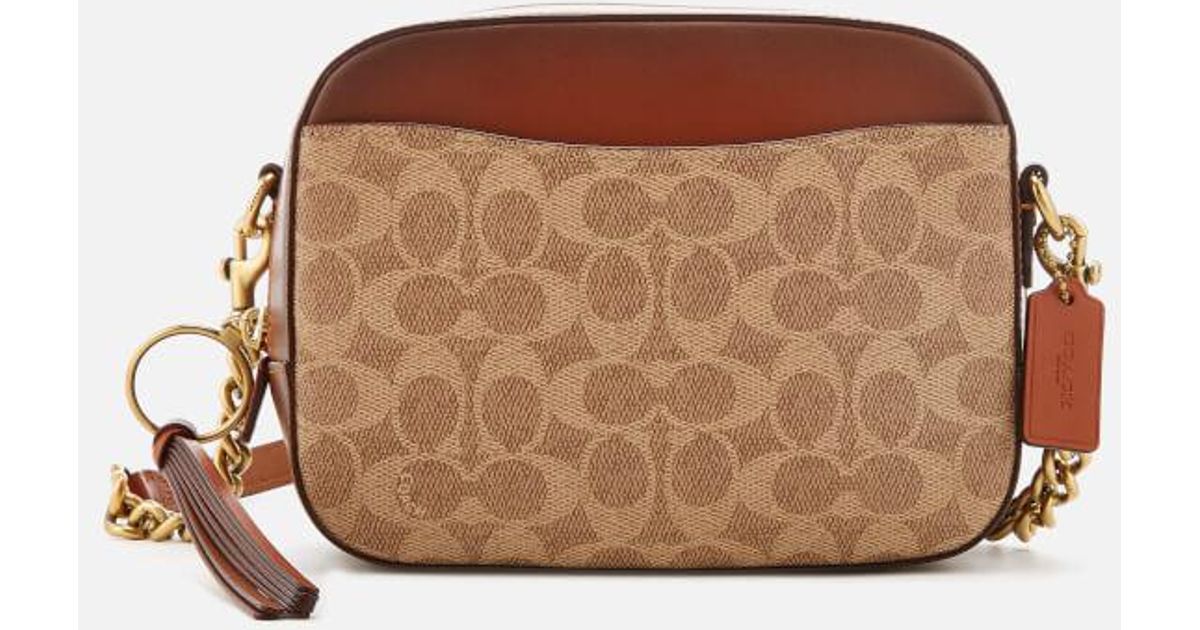 Coach Women S Camera Bag In Brown Lyst Coach Women S Camera Bag In Brown Lyst