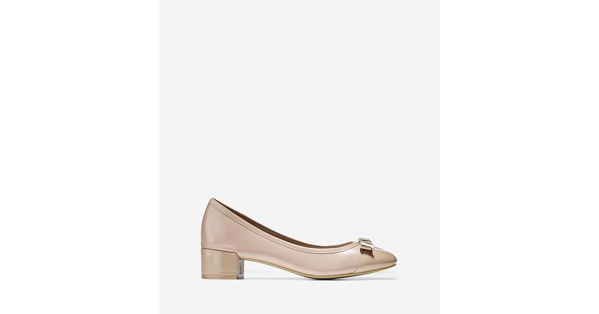 cole haan block heel