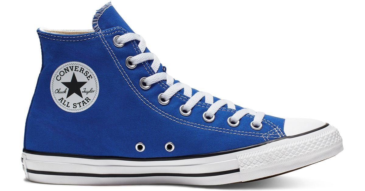 Converse Chuck Taylor All Star Seasonal Color High Top in Blue for Men ...