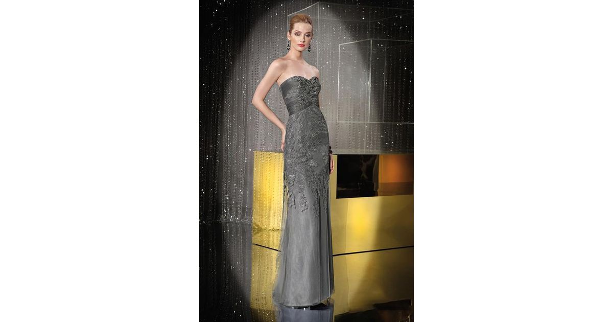 Mother of the Bride Dresses in Dove Gray