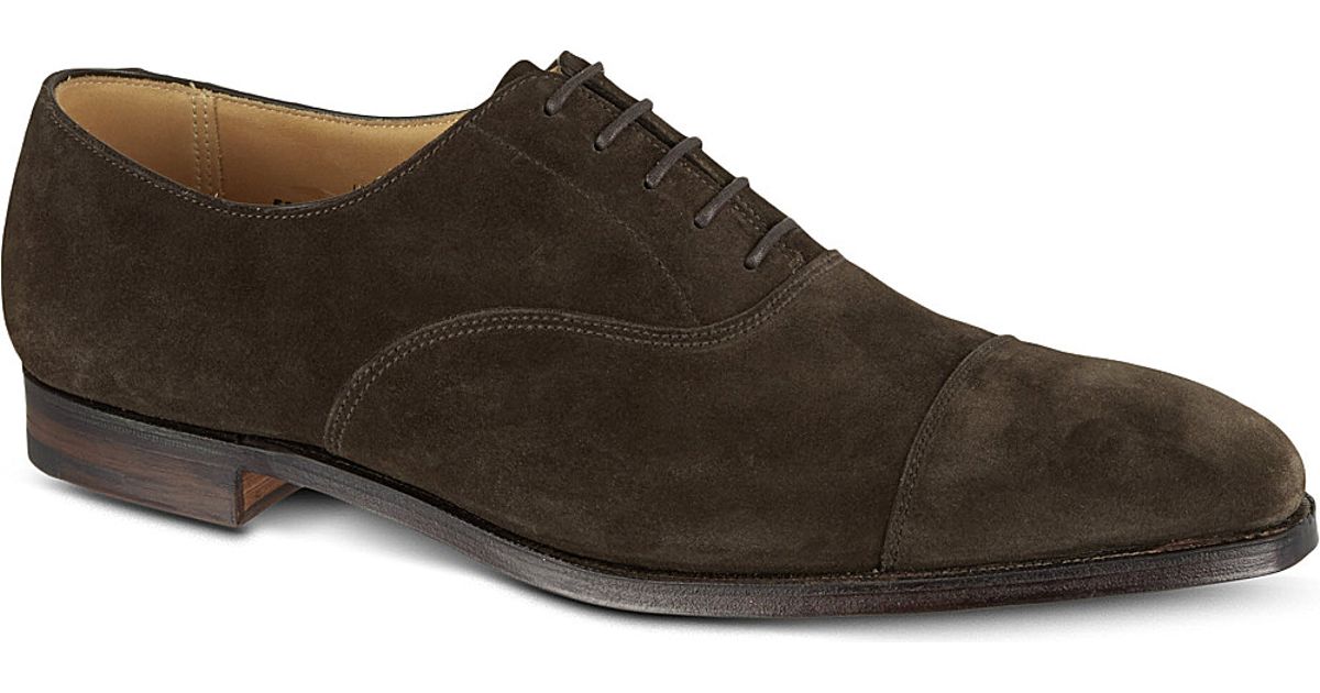 Lyst - Crockett and Jones Hallam Oxford Shoes in Brown for Men