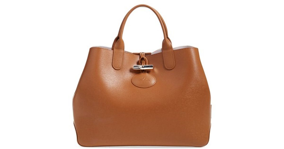 Longchamp Black Roseau Reversible Tote
