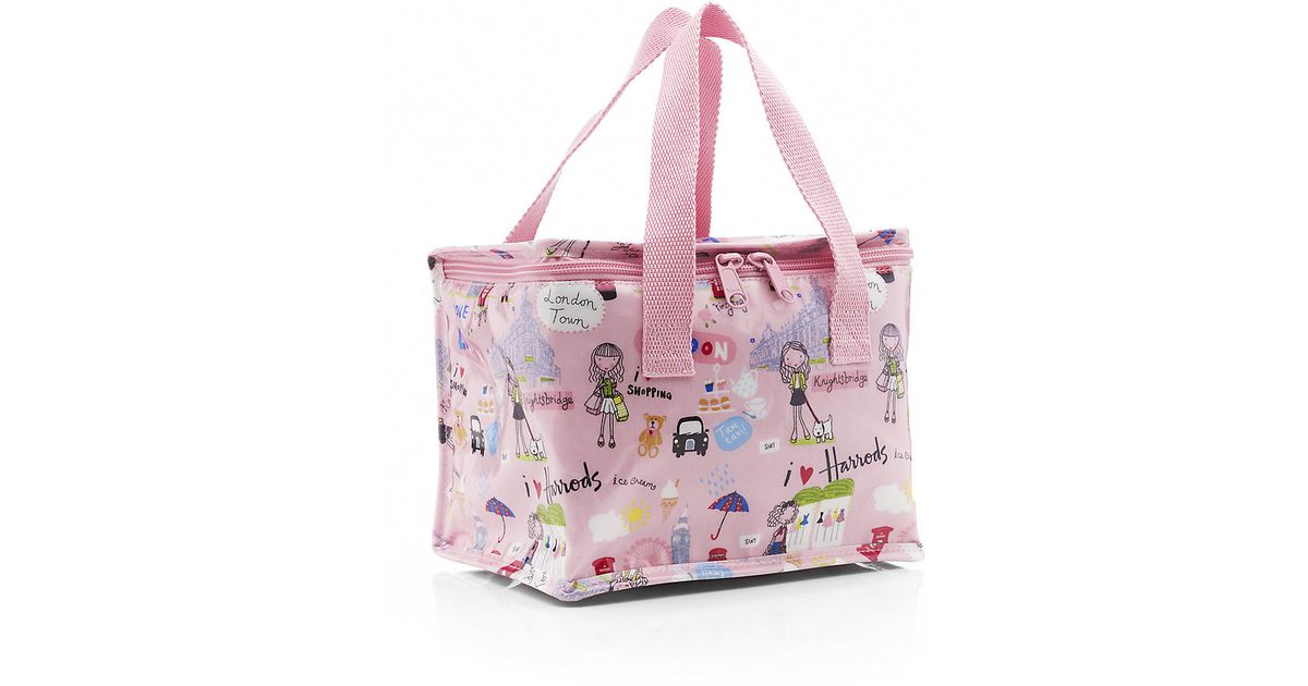 pink harrods bag