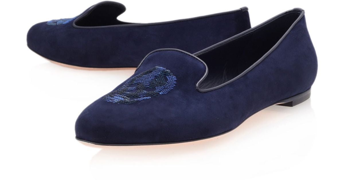 navy blue and white alexander mcqueen