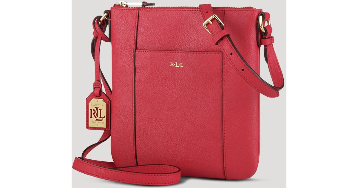 Lyst Ralph Lauren Crossbody Aiden In Red
