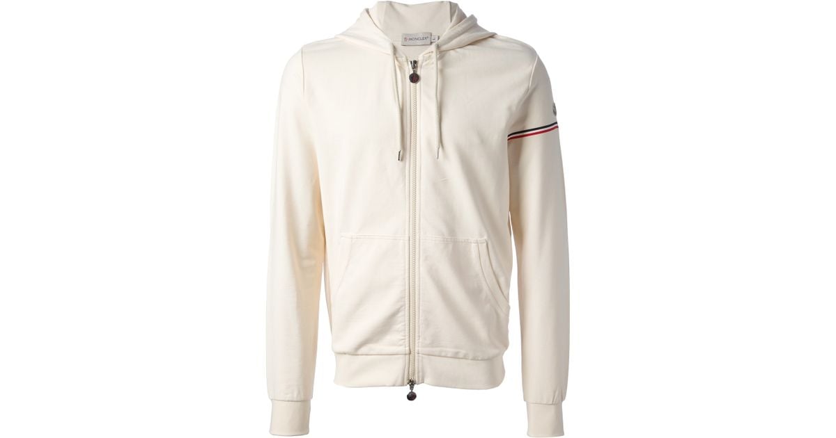 moncler white hoodie moncler white hoodie