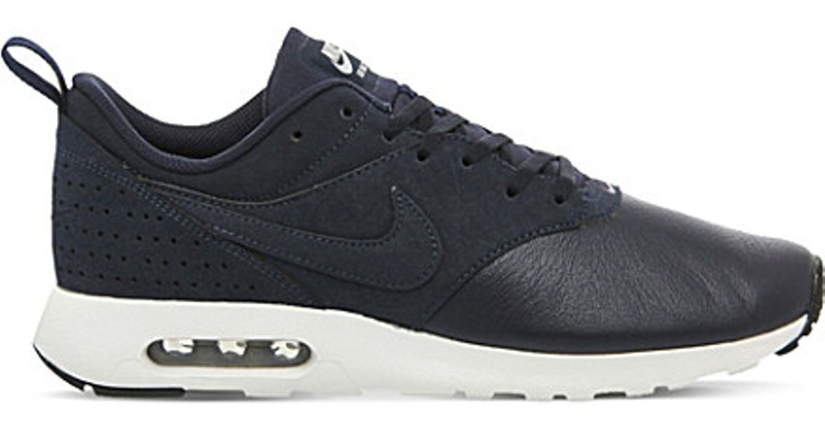 italy air max tavas leather grey ffb91 5eb26 Nike Air Max Tavas Leather Wolf Greywhite black 802611 005
