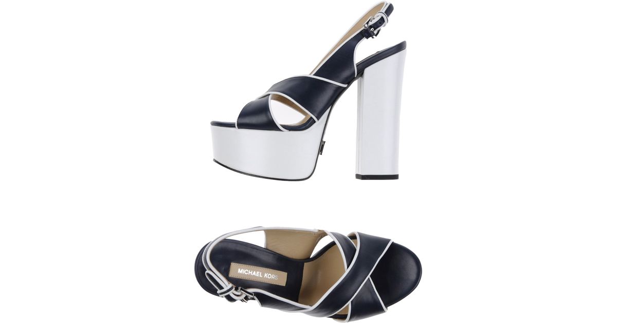 michael kors turquoise sandals