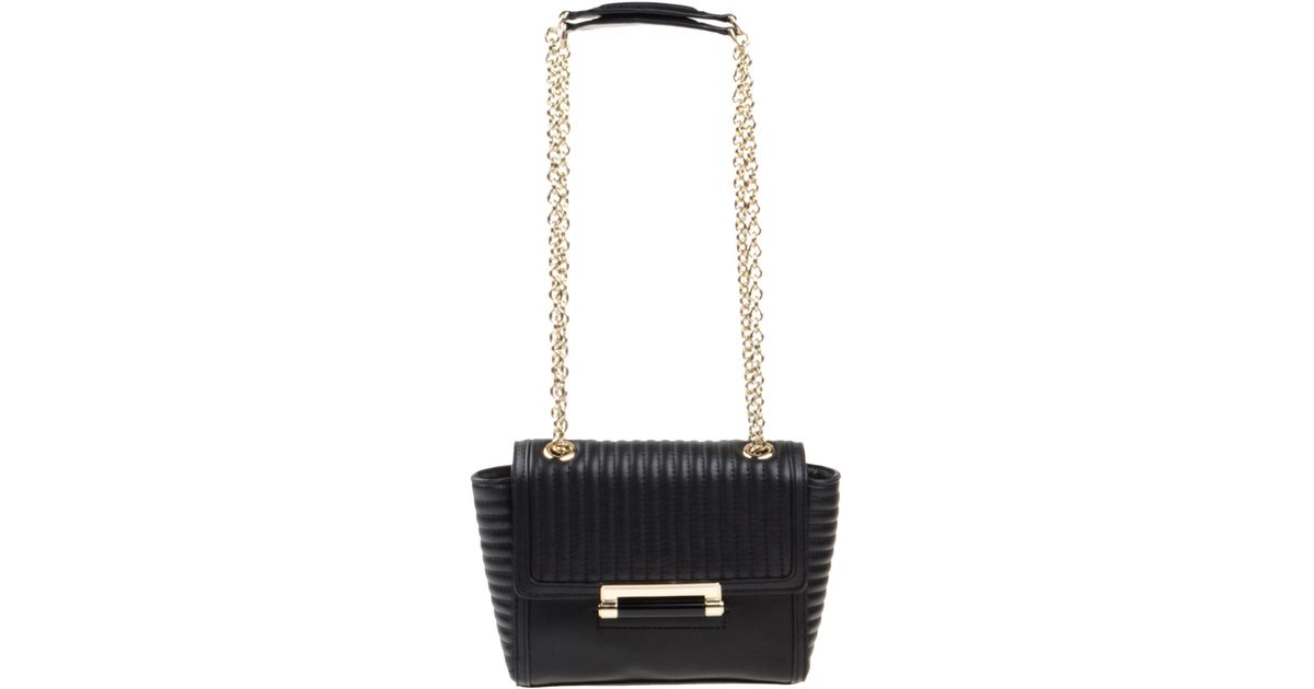 Lyst - Diane Von Furstenberg Shoulder Bag in Black